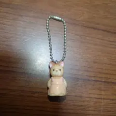 シルバニアファミリー　猫　キーホルダー　ペルシャ　三つ子　双子