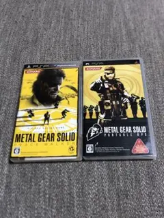 PSP メタルギアソリッド METAL GEAR SOLID 2本セット