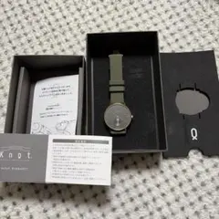 Knot オリーブグリーン 腕時計