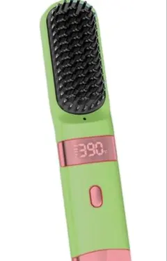 コードレスヘアストレートナーブラシ USB充電