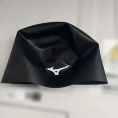 Mizuno シリコンスイムキャップ ブラック