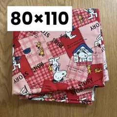 昭和 レトロ スヌーピー アニマル 80㎝ 綿 生地 布