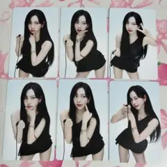 aespa PARALLEL LINE ラントレ カリナ トレカ コンプ