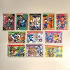 ★❶セット限り★ ロックマン　カードダス　キラ11枚セット　1992＆1993年