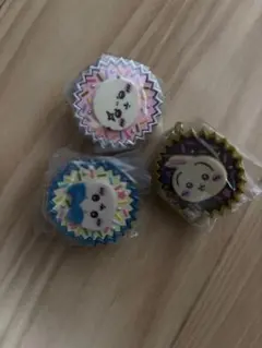 ちいかわ　うさぎ　らっこ　ハチワレ　手作りおやつチャーム　平成女児チョコ