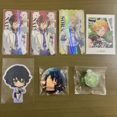 逆先夏目 春川宙 青葉つむぎ リングライト ぱしゃっつ 缶バッジ ステッカー