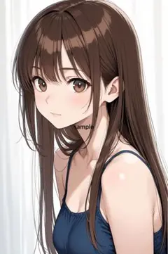 m1383 AIイラスト　かわいい　A4ポスター