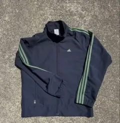 90s adidas nylon jacket y2k テック系 刺繍 短丈