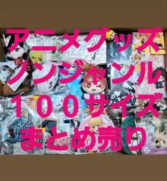 アニメグッズ ノンジャンル 雑貨 大量 まとめ売り 匿名配送 100サイズ