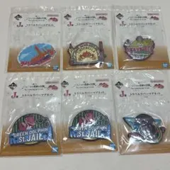 一番くじ ジョジョの奇妙な冒険 J賞 トラベルラバーマグネット 5種6点　セット