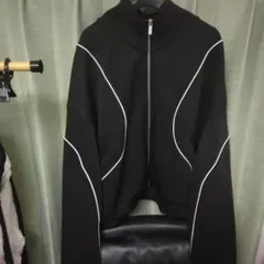 ZARA ジップアップジャケット ブラックのサムネイル