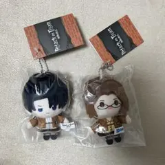 進撃の巨人 中国限定 ぬいぐるみ マスコット ストラップ ハンジ リヴァイ