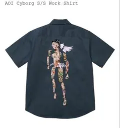 Supreme AOI Cyborg S/S Work Shirt Navy Lのサムネイル