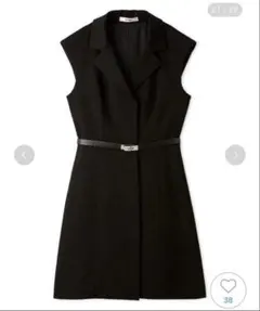 ツイードミニジャンスカ snidel ブラック スナイデル 0