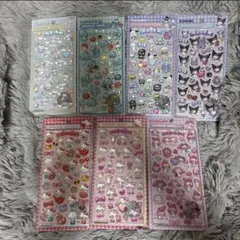 正規品　ボンボンドロップシール サンリオ 第2弾 7種