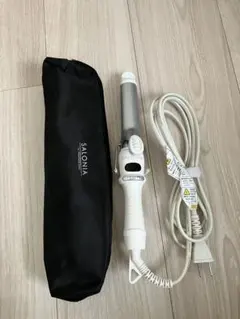 SALONIA カールヘアアイロン シルバー 収納ケース付き