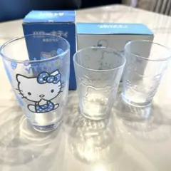 ハローキティ ガラスコップ 3個セット
