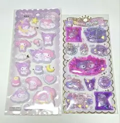 サンリオ マシュマロシール ウォーターインシール クロミ マイメロ 2枚セット