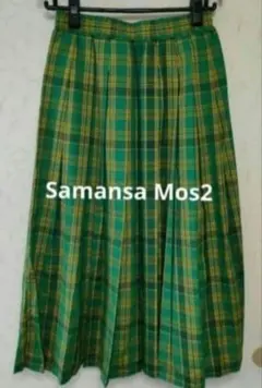 サマンサモスモス　Samansa Mos2　 柄アソートプリーツスカートのサムネイル