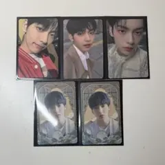 TXT FREEZE 公式 グッズ 4点セット 特典 トレカ スビン テヒョン K-POP グッズ TXT トゥモロー バイ トゥギャザー スビン SOOBIN