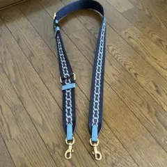 COACH チェーン柄 ショルダーストラップ