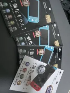 Nintendo Switch 強化ガラスフィルム 4枚セット