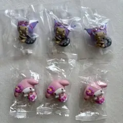サンリオキャラクターズ みんなでバカンスフィギュア マイメロ クロミ 6体セット