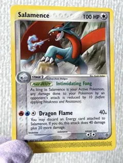 【ジャンク】英語版ポケカ＊ボーマンダ（Salamence）＊eカード＊旧裏