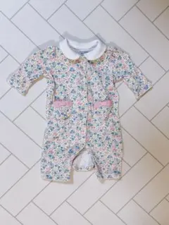 POLO RALPH LAUREN フローラルプリント コットン カバーオール