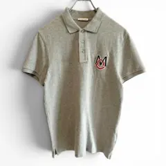 美品】モンクレール ポロシャツ ダブルワッペン size L 国内正規品