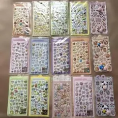 ぷくぷくシール 立体おしりシール　15シート　まとめ売り