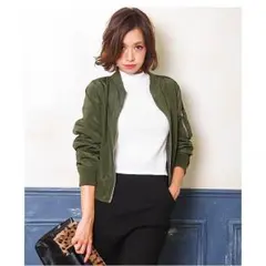 ma-1 ミリタリー ブルゾン