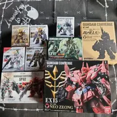 ベ*ン様 ガンダムコンバージ UC ユニコーン　ネオジオング　バンシィ　9セット