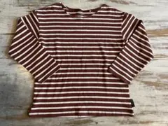 子供服　ボーダー長袖カットソー 130