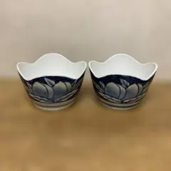 有田焼　市喜窯　桃柄　小鉢セット　焼きもの　民藝