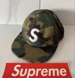 Supreme S Logo Wool Camp Cap / Camoのサムネイル