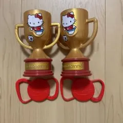 マクドナルド　ハッピーセット　ハローキティ　トロフィーキーチェーン　２個セット