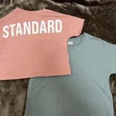 dev!rock Tシャツ2枚セット（ピンク・ブルー）100cm 120cm