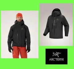 ARC'TERYX ALPHA SV 24K アークテリクス アルファ S Arcteryx Alpha SV 24k Black Jacket XL RECCO TRIED ON ONCE! BOUGHT