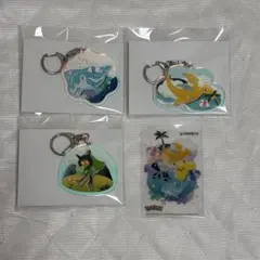 ポケモン PRONTO 2024 アクリルキーホルダー クリアカード セット