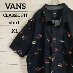VANS バンズ 熱帯魚半袖シャツ ブラック オーバーサイズ XLのサムネイル