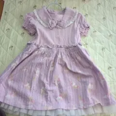 クーラクール　アイスクリーム柄ワンピース