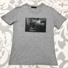 ◆コムサデモード メンズ デザイン 半袖Tシャツ（グレー）◆のサムネイル