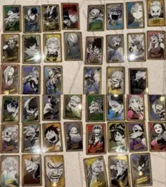 な*る様 僕のヒーローアカデミア 原画展 箔押しクリアカード 44枚セット