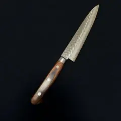 包丁 ペティナイフ VG10 ダマスカス 槌目 仙助 140mm 26 - メルカリ