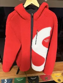 THE NORTH FACE × Supreme フリースジャケット レッド