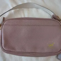 GUY LAROCHE ピンク スマホショルダーバッグ