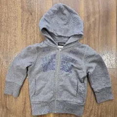 DIESEL グレー フード付きトレーナー