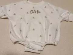 GAP ベビー ロンパース クマ柄 ホワイト