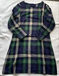 all of me タータンチェックワンピース